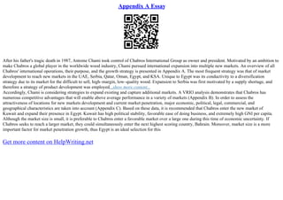 Appendix A Case Study | PDF