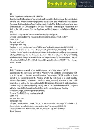 Appendix A Webliography | PDF
