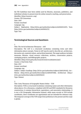 Appendix A Webliography | PDF