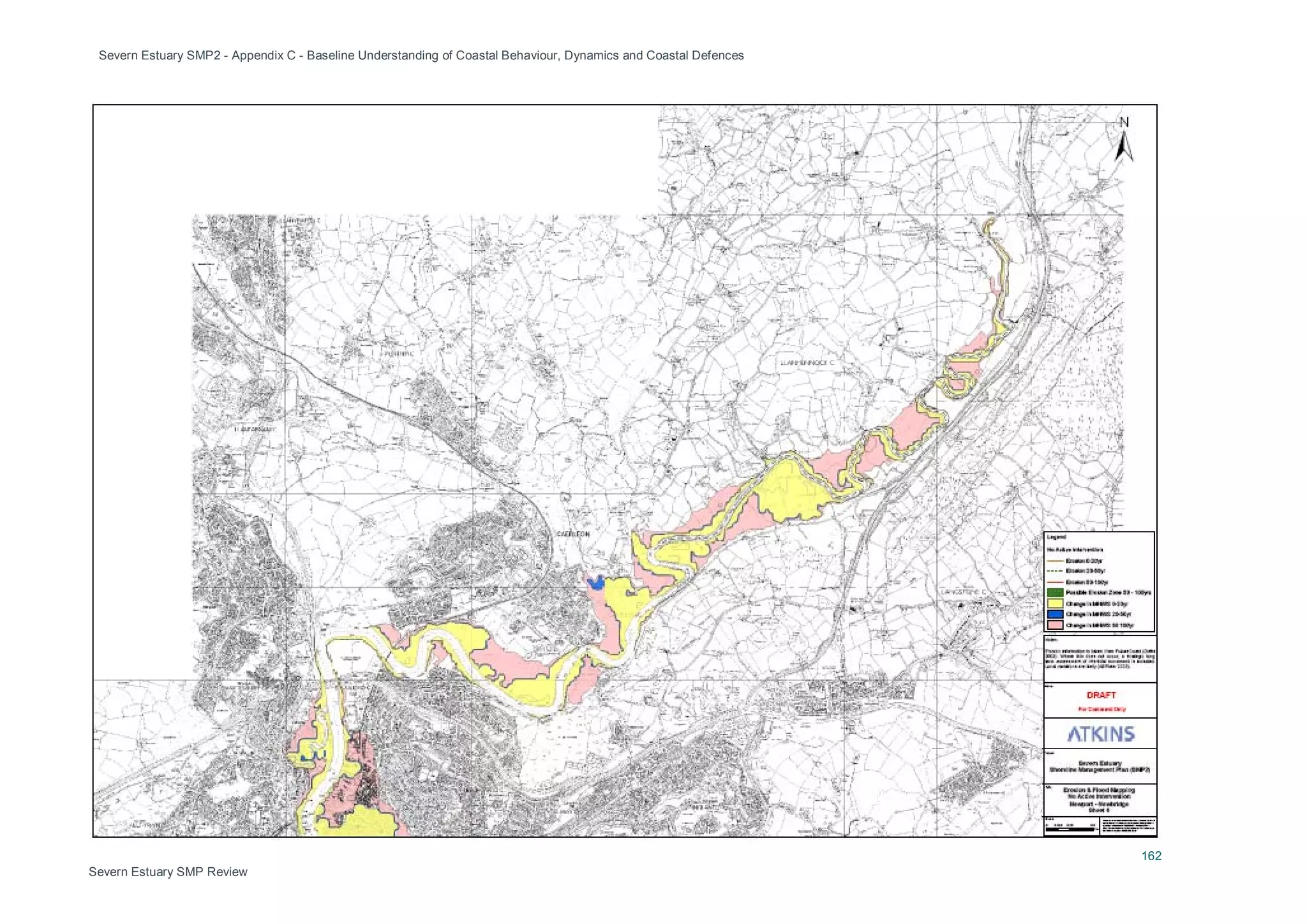 Severn Estuary SMP2 - Appendix C - Baseline Understanding of Coastal Behaviour, Dynamics and Coastal Defences
162
Severn Estuary SMP Review
 