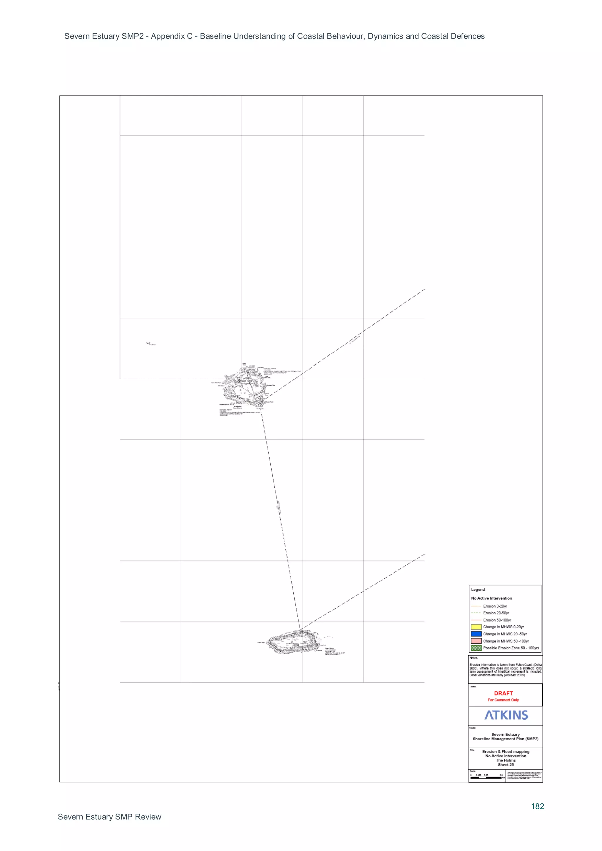 Severn Estuary SMP2 - Appendix C - Baseline Understanding of Coastal Behaviour, Dynamics and Coastal Defences
182
Severn Estuary SMP Review
 