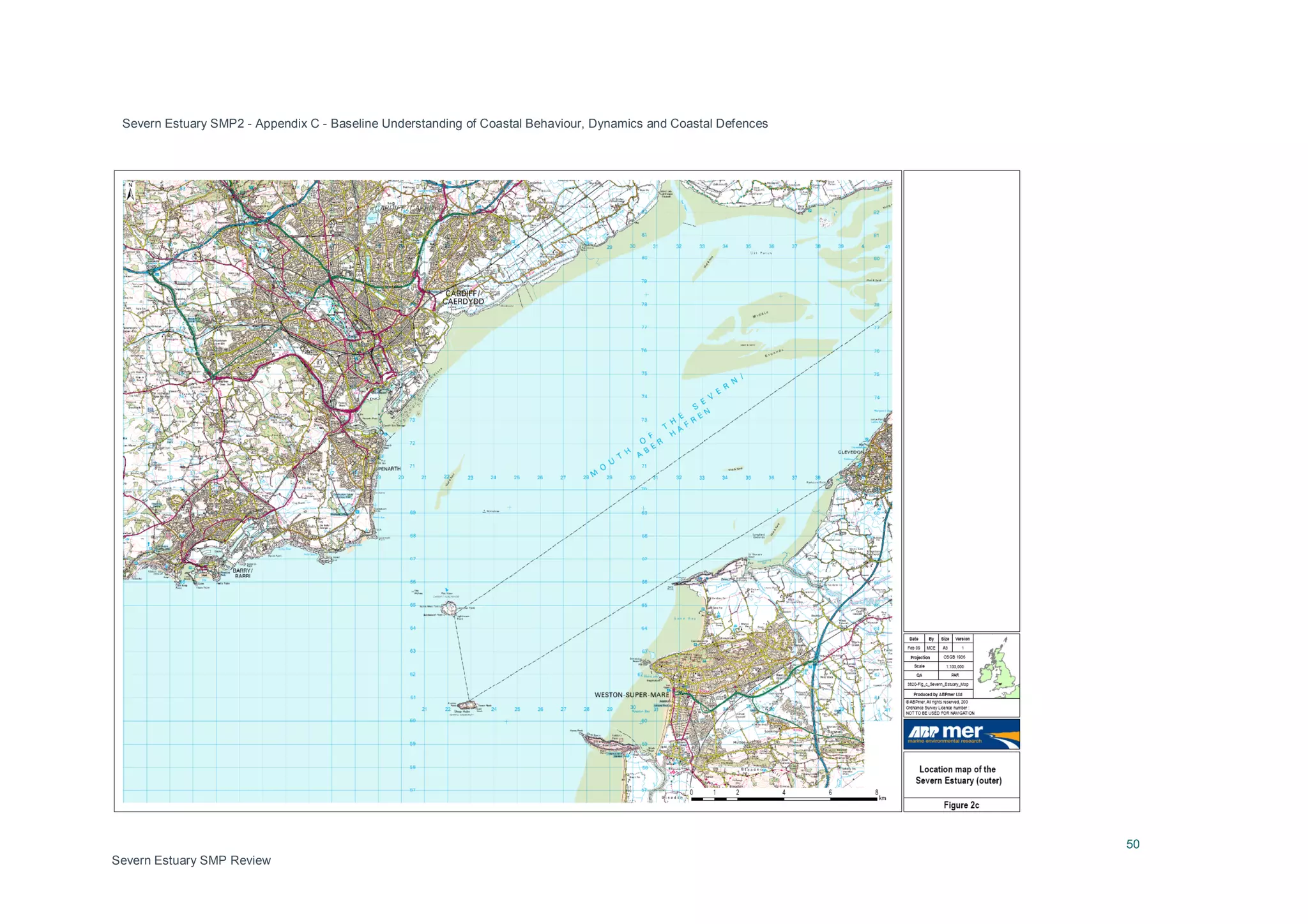 Severn Estuary SMP2 - Appendix C - Baseline Understanding of Coastal Behaviour, Dynamics and Coastal Defences
50
Severn Estuary SMP Review
 