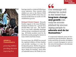 AVANI Brochure for CSR (corporate social responsibility)