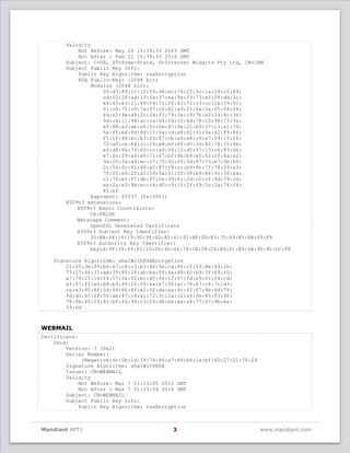 Appendix f (digital) ssl certificates | PDF | Email | Internet