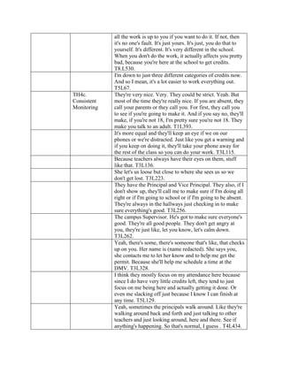 example of transcript and coding: interview | download... Interview Code Book Appendix J Tami Turner | DOCX