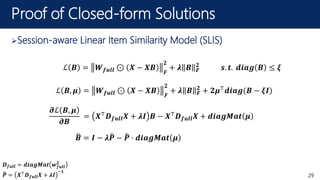 Session-aware Linear Item-Item Models for Session-based Recommendation ...