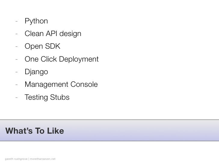App Engine for Python Developers