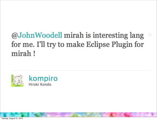 Tuesday, August 31, 2010
 