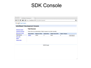SDK Console
 