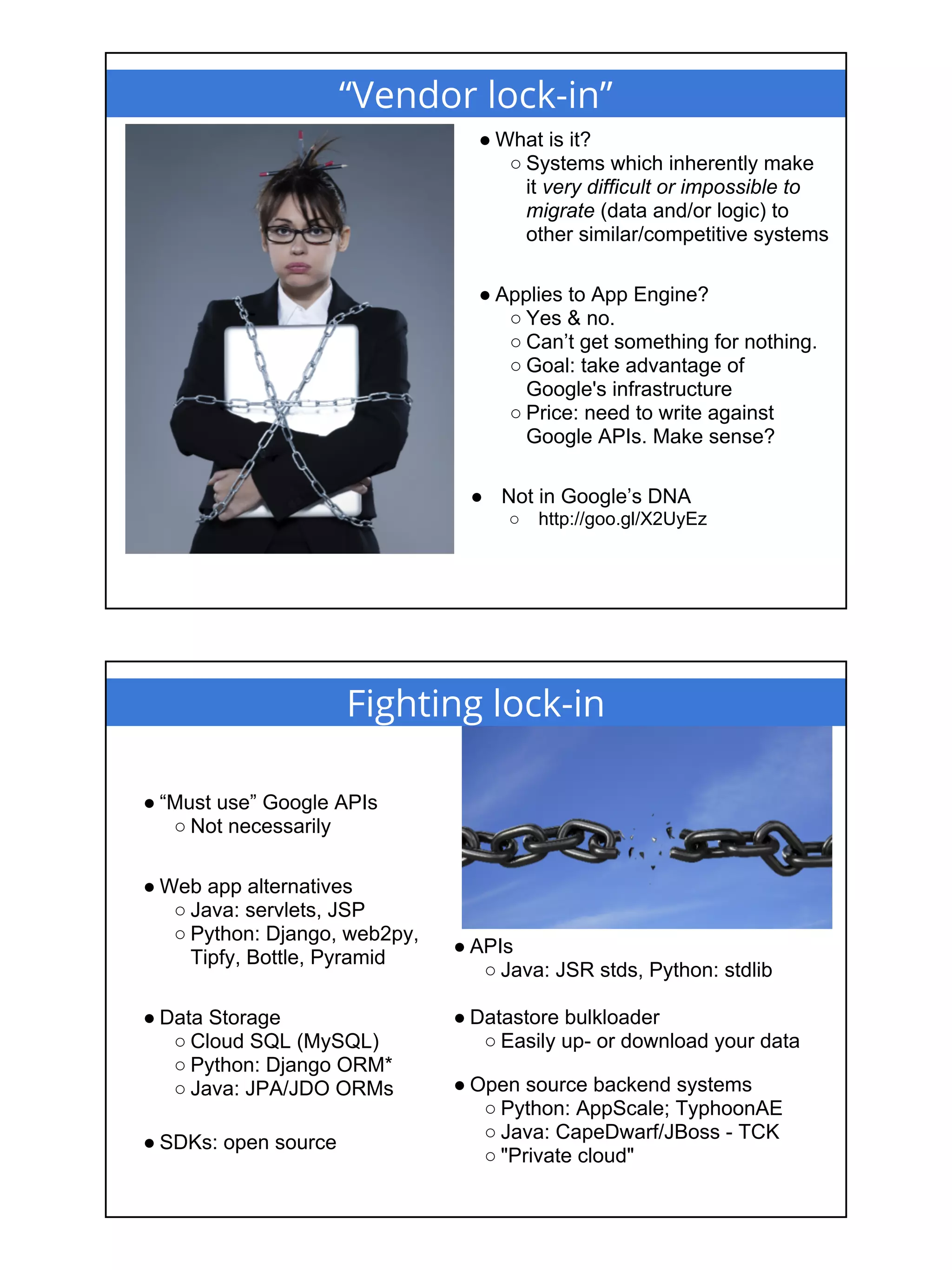 Google App Engine & Cloud Overview (DevFest 2013)