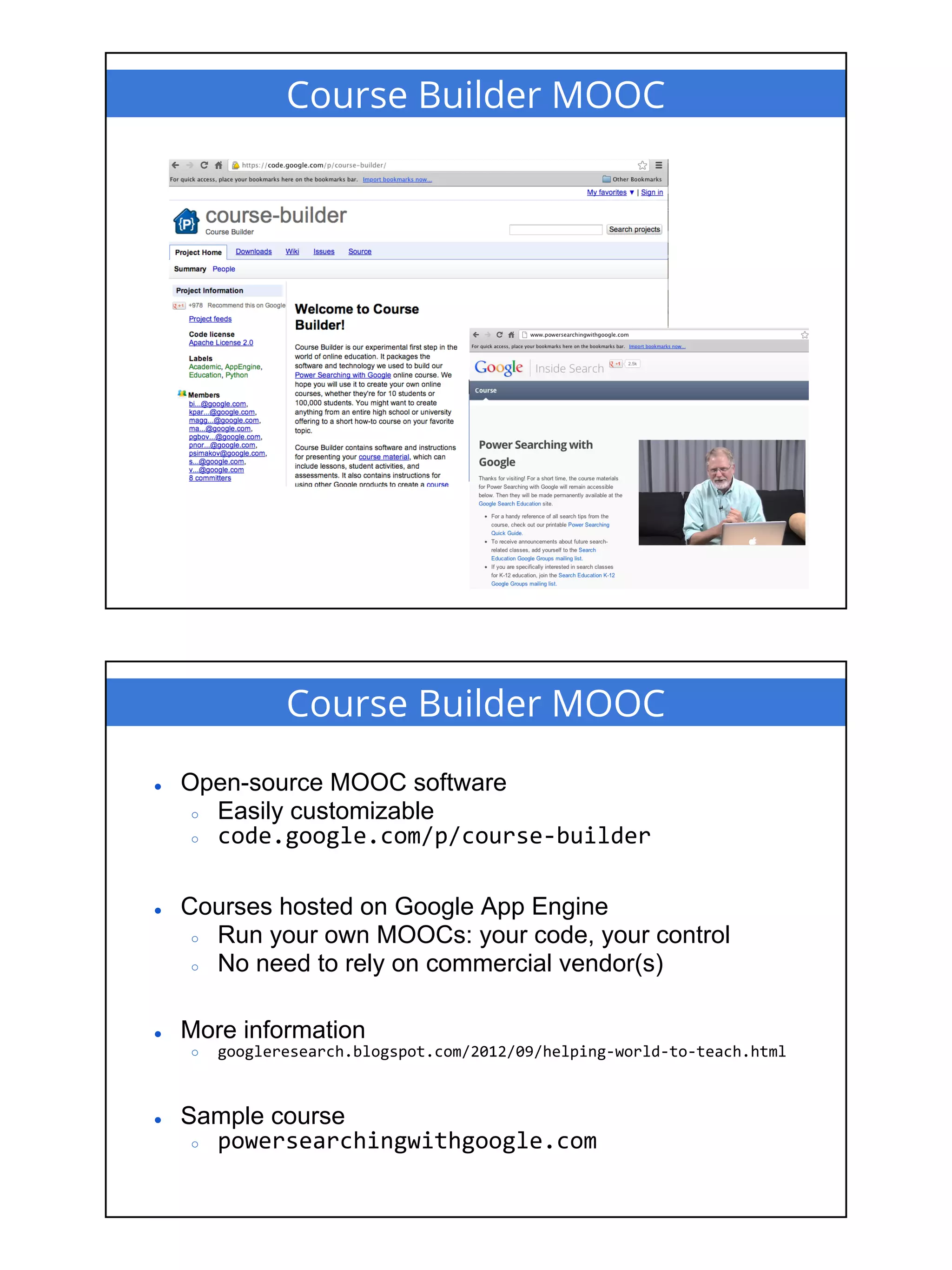 Google App Engine & Cloud Overview (DevFest 2013)
