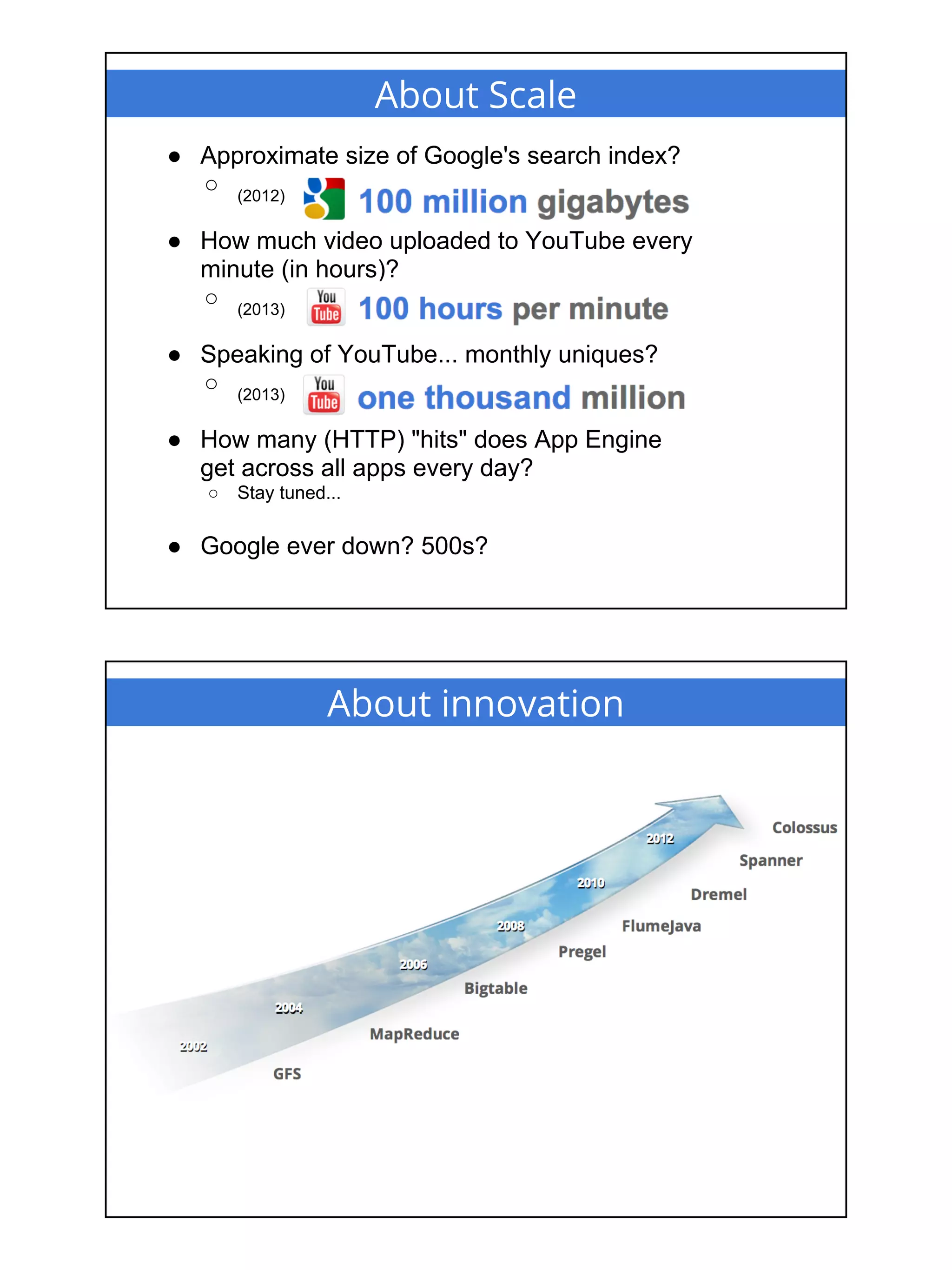 Google App Engine & Cloud Overview (DevFest 2013)