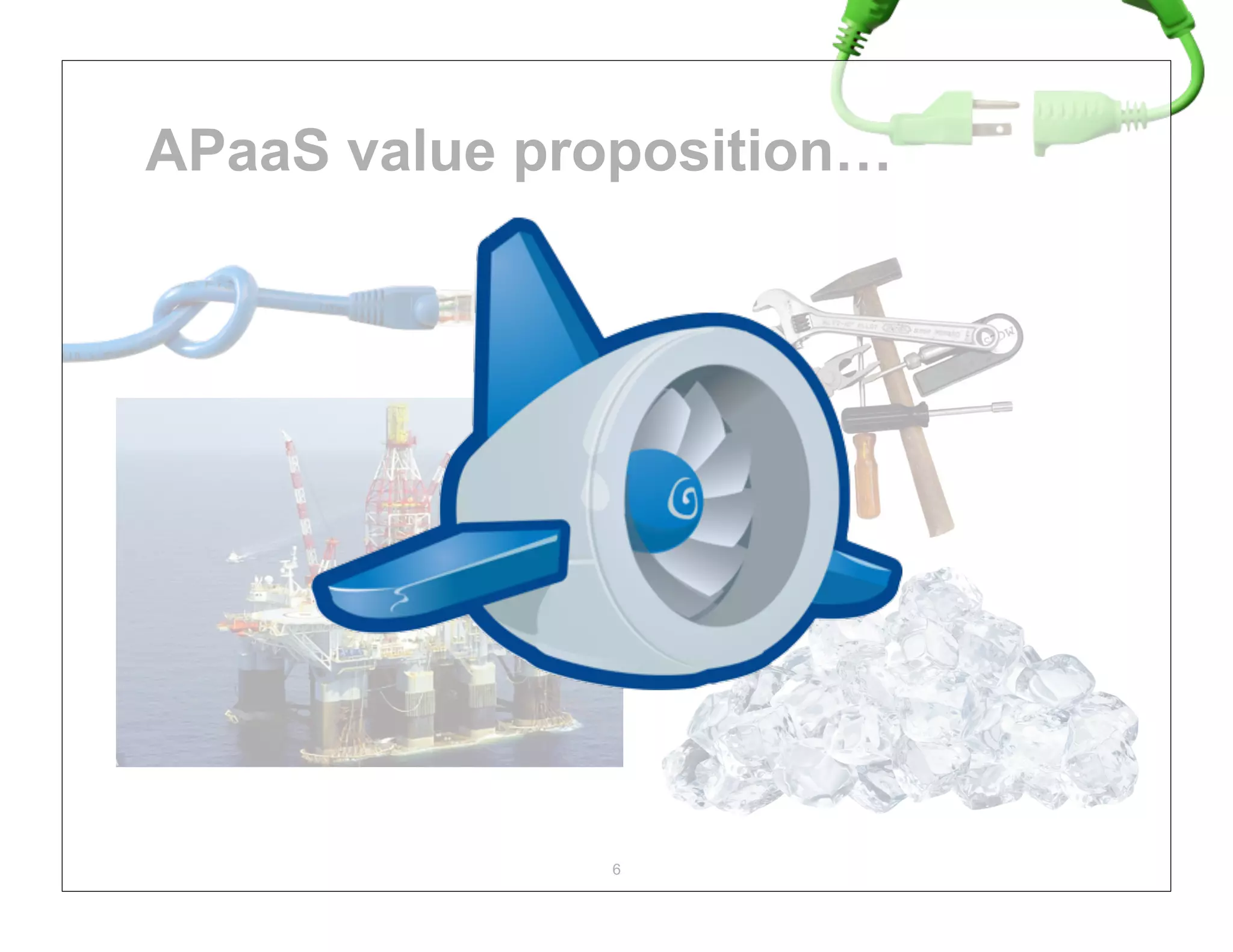 APaaS value proposition…




               6
 