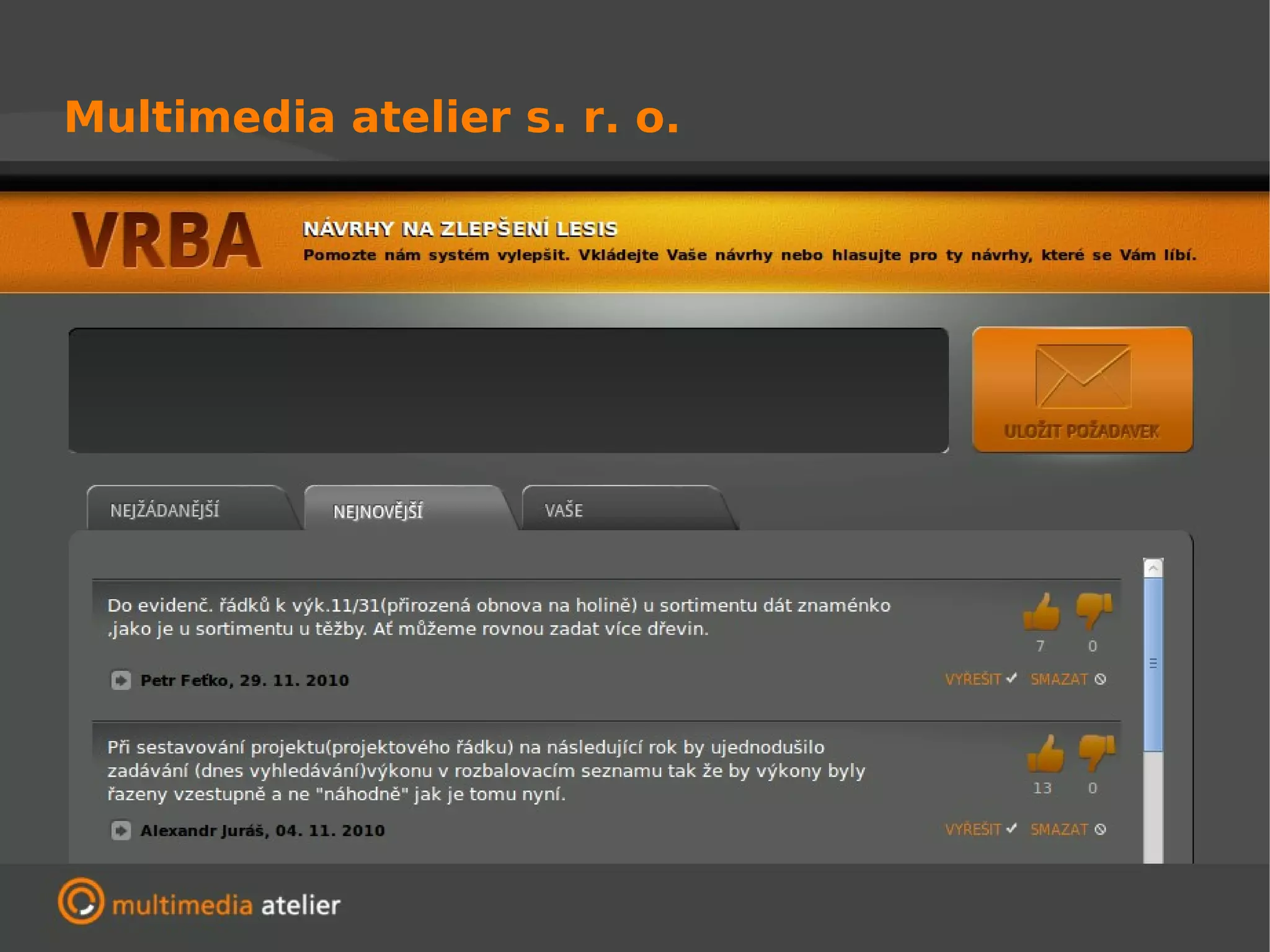 Multimedia atelier s. r. o.
 