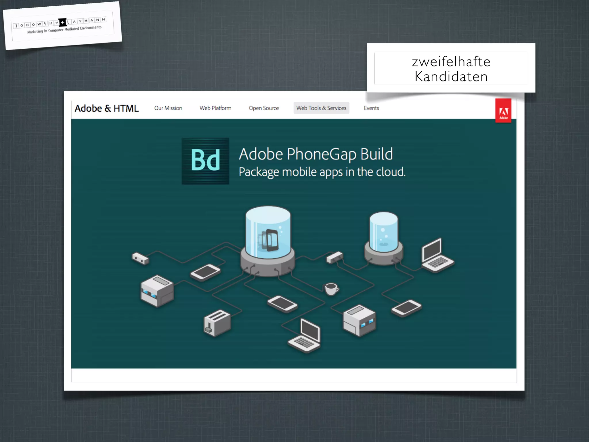 zweifelhafte
Kandidaten
 