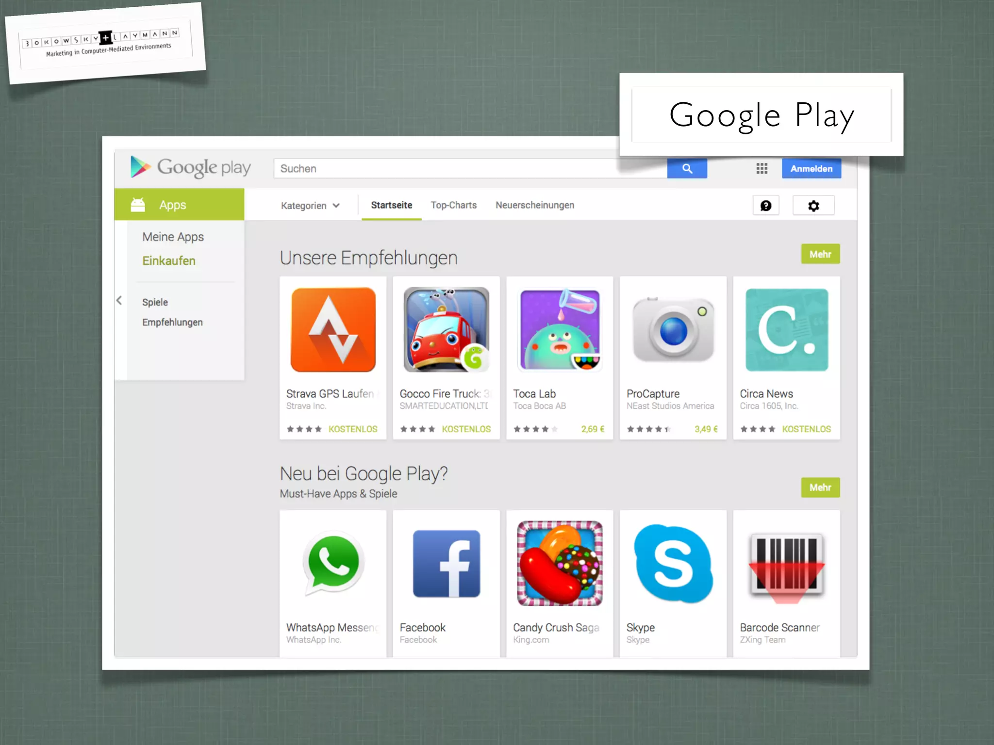 Google Play
 