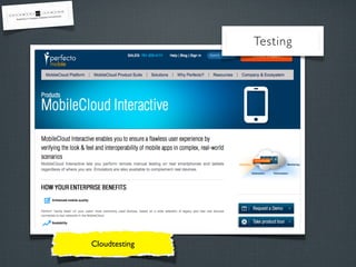 Testing
Cloudtesting
 