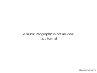 @hannah_bo_banna 
a music infographic is not an idea; 
it’s a format 
 