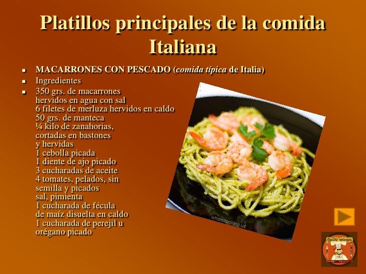 Tipica Comida Italiana Tipica Comida Italiana