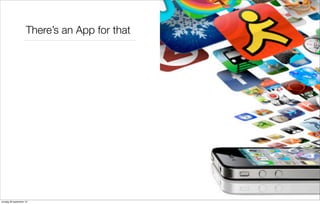 There’s an App for that

zondag 29 september 13

 