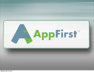 Monday, April 12, 2010
 