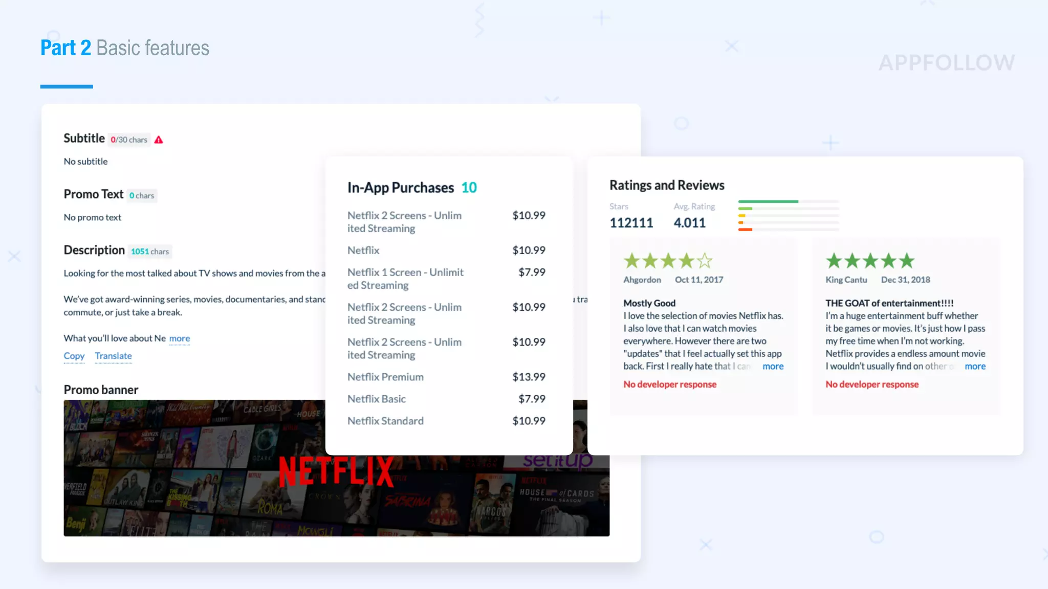 Part 2 Basic features
 