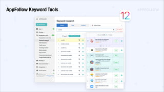 AppFollow Keyword Tools
 
