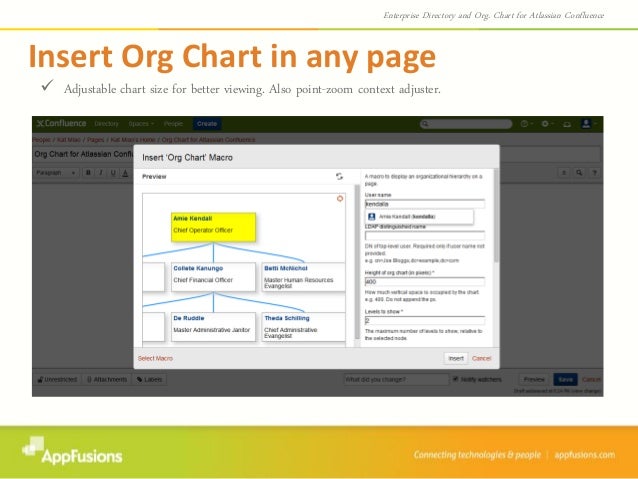 appfusions enterprise directory and org chart for confluence org chart