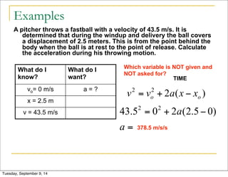 Ap physics 12_-_kinematics | PDF