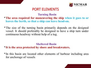 Port characteristic and their elements , port capacity and types of ...