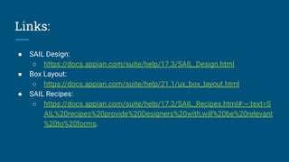 Appian Self assembly Language | PDF