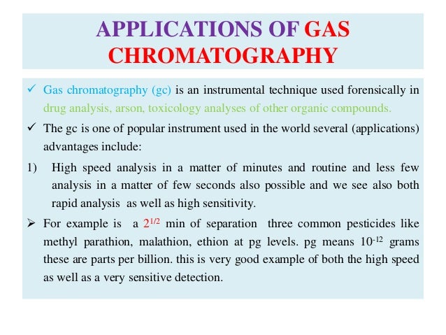 gas chromatography research paper gas chromatography research paper applications of gas gas chromatography research paper gas chromatography research paper applications of gas