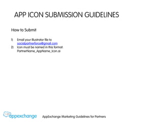 AppExchange App Icon Guidelines | PDF