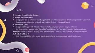 Applications of ICT Lec-3 search engine WWW.pptx