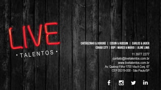 Live Talentos | Marketing Digital