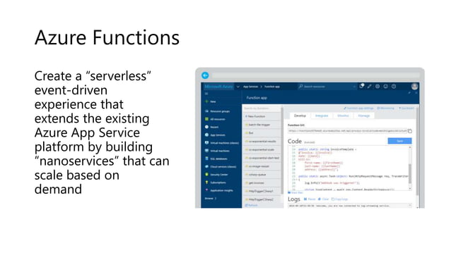Azure Functions & Serverless Computing | PPTX