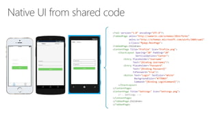 Cross platform mobile app development with Xamarin | PPTX