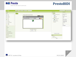 PrestoBIDI

11
19/11/2013

 
