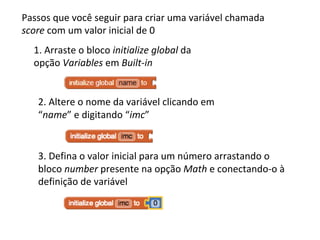 AppInventor - Blocos condicionais e explorando alguns recursos do smartphone