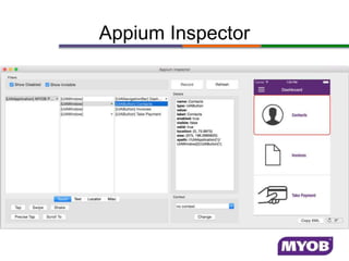 Appium Inspector
 