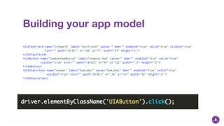 Building your app model
 