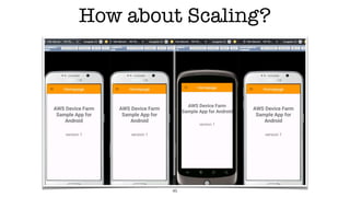 How about Scaling?
45
 