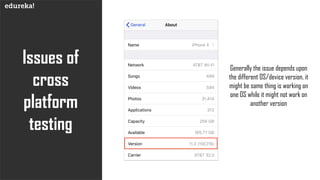 Appium Interview Questions and Answers | Edureka | PDF