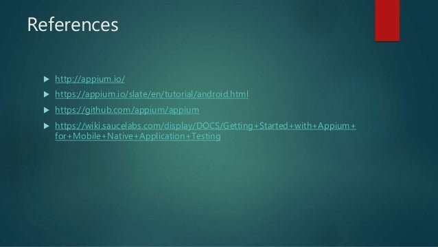 github appium tutorial