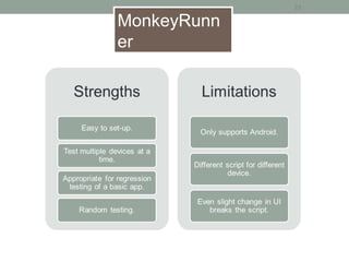23
MonkeyRunn
er
 