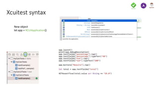 Xcui Test Appium vs Espresso and XCUI Test | PPTX