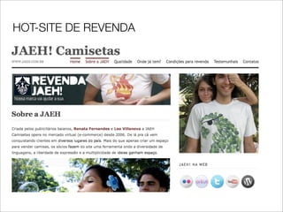HOT-SITE DE REVENDA
 