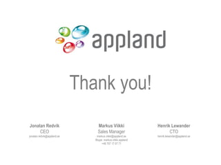 Appland General App Store Presentation | PPT