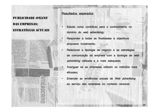 apresentação plano de investigação