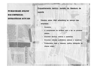 apresentação plano de investigação